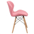 Cadeira Prizi Eames Acolchoada E45 Rosa na internet