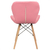 Cadeira Prizi Eames Acolchoada E45 Rosa - Mania Virtual