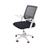Cadeira de Escritório PCtop Slim, 180Kg, Preto e Branco - 801 - comprar online