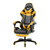 Cadeira Gamer Amarela - Prizi - JX-1039Y - Mania Virtual