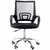 Conjunto com 5 Cadeiras de Escritório com Base Cromada Prizi - 9050 - comprar online