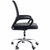 Conjunto com 5 Cadeiras de Escritório com Base Cromada Prizi - 9050 - Mania Virtual