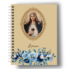 Caderno A5 Imaculado Coração de Maria I