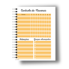 Planner Permanente Frases e Flores Santa Faustina