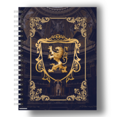 Caderno A5 Leão Rampante II