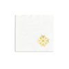 SNOWFLAKE COCKTAIL NAPKIN