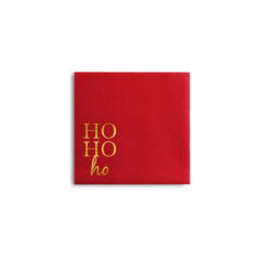 HO HO HO MINI COCKTAIL NAPKIN