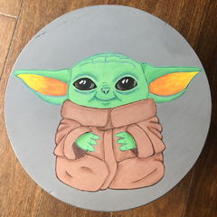 banqueta p baby yoda - comprar online