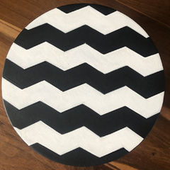 banqueta p chevron - comprar online