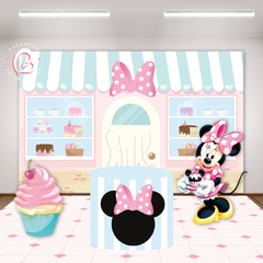 Kit Arte Digital Painel Confeitaria da Minnie - C.1384