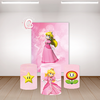 Kit Arte Digital Painel Princesa Peach - C.1567