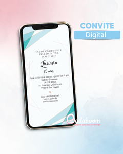 Convite Digital 15 Anos - C.557