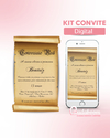 Kit Convite Digital Convocação Real - C.761