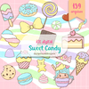 Kit Digital Sweet Candy - C.1325