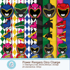 Kit Digital Scrapbook Power Rangers Dino Charge - C.173