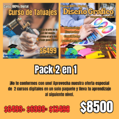 Super pack - Tatuajes + Diseño Grafico