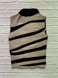 Blusa Tricot Zebra na internet