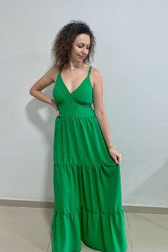 Vestido Longo Pipoca - Antelis Store