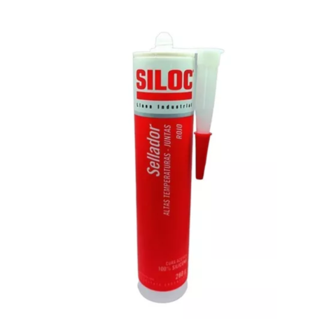 Silicona Adhesivo Sellador Transparente 280 ml-Siloc - CENTROSIDER