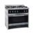 Cocina Semi-Industrial 5 Hornallas Chiara 90 cm Cook & Food