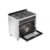 Cocina Semi-Industrial 5 Hornallas B90-DG 90cm Barbacoa - comprar online