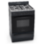 Cocina Multigas 4 Hornallas Luma Negra Ormay - comprar online