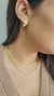 Choker Fio de Ouro Laminada banhada 18K