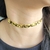 Choker Aro Amassadinho Banhado a Ouro 18K