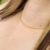 Choker Cordão Baiano Banhado a Ouro 18K - comprar online