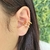 Piercing Fake Triplo Banhado a Ouro 18K