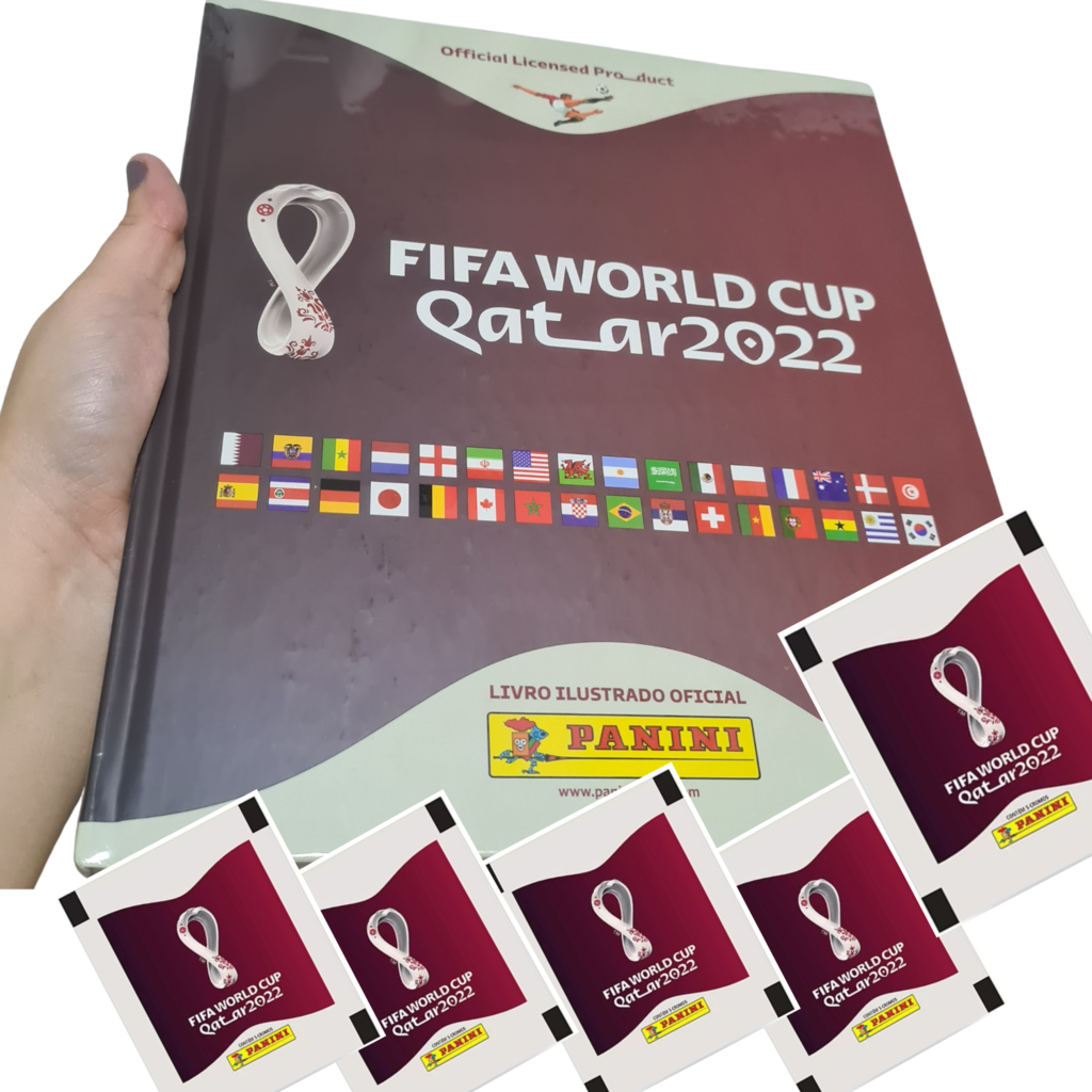 Álbum Copa Do Mundo Qatar 2022, Capa Dura