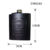 Petaca acero inoxidable NEGRA JACK DANIEL'S - comprar online