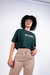 Cropped Oversized Streetwear Mummy Verde