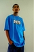 T-shirt Oversized Streetwear Life is Good azul - Dype