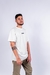 T-shirt Oversized Streetwear Basic Logo Offwhite - loja online