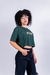 Cropped Oversized Streetwear Mummy Verde - loja online