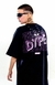 T-shirt Oversized Streetwear Life is Good Preta - Dype