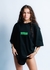 T-Shirt Oversized Streetwear little Face Preta - Dype