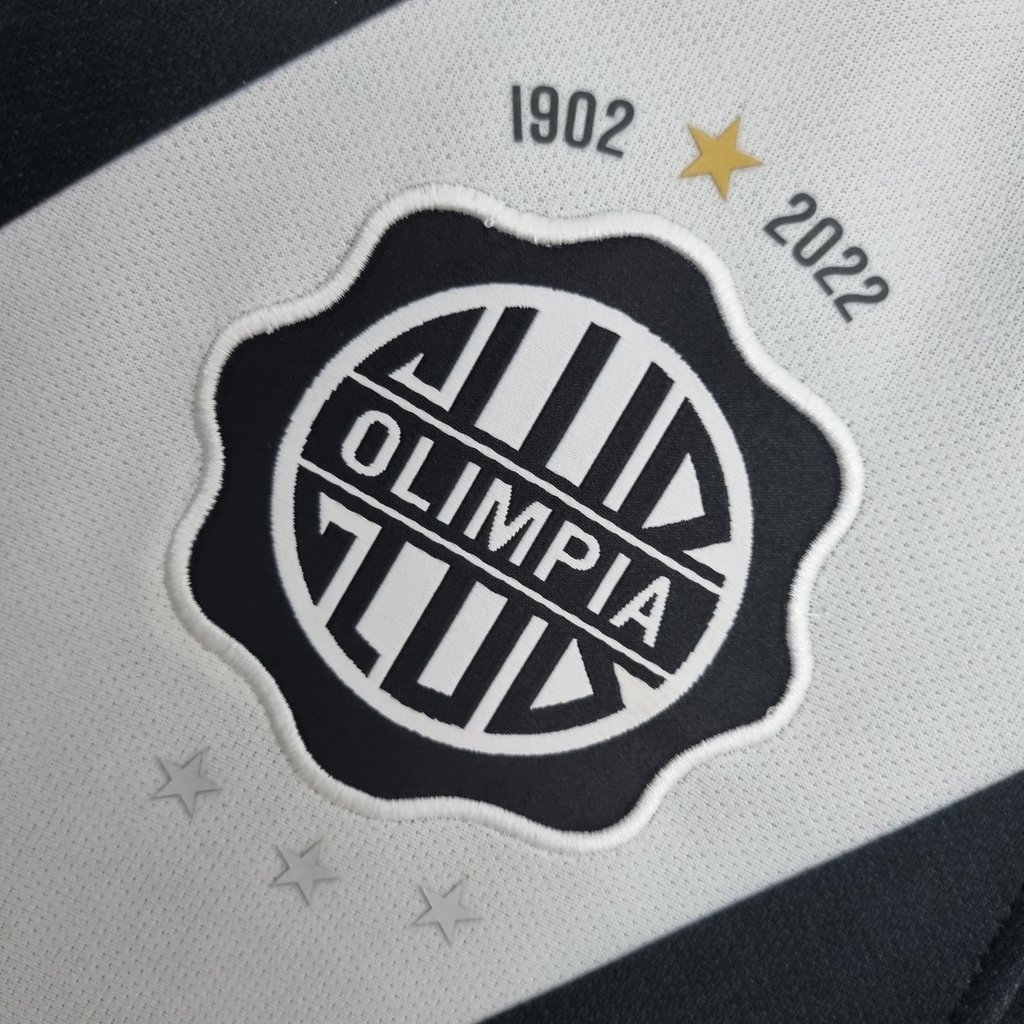 Camisa Club Olimpia I Home 23/24 Torcedor Nike Masculina - Branco