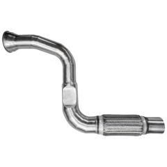 Tubo de Escape Dianteiro 6934901119 Mercedes Atron 2726B 2726K 2729 100% Inox Conjunto Escapamento Tubo Motor Conduta dos Gases de Escape Oncauto