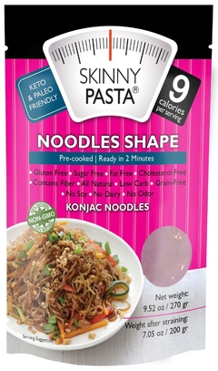 Skinny Pasta Noodles 6 pack 200 gr. cada uno