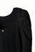 Remera Consuelo Mom Negro talle 1 - comprar online