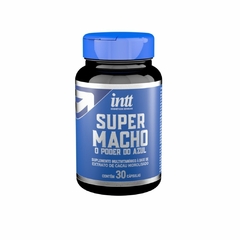 Suplemento Alimentar em Cápsulas Super Macho - Poder do Azul - Intt