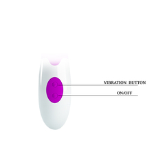 Vibrador Duplo C/ Estimulador Clitoriano Recarregável - Snappy - loja online