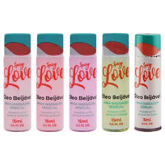 Gel Comestível Spicy Love Hot Sabores 15ml - Pessini