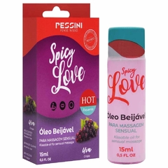 Imagem do Gel Comestível Spicy Love Hot Sabores 15ml - Pessini