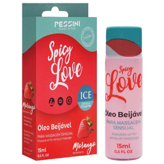 Gel Comestível Spicy Love Ice Sabores 15ml - Pessini na internet