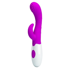 Vibrador Com Estimulador Clitoriano 7 Vibrações Bruno - Pretty Love - Feirão do Prazer