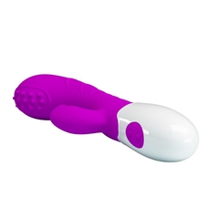 Vibrador Com Estimulador Clitoriano 7 Vibrações Bruno - Pretty Love