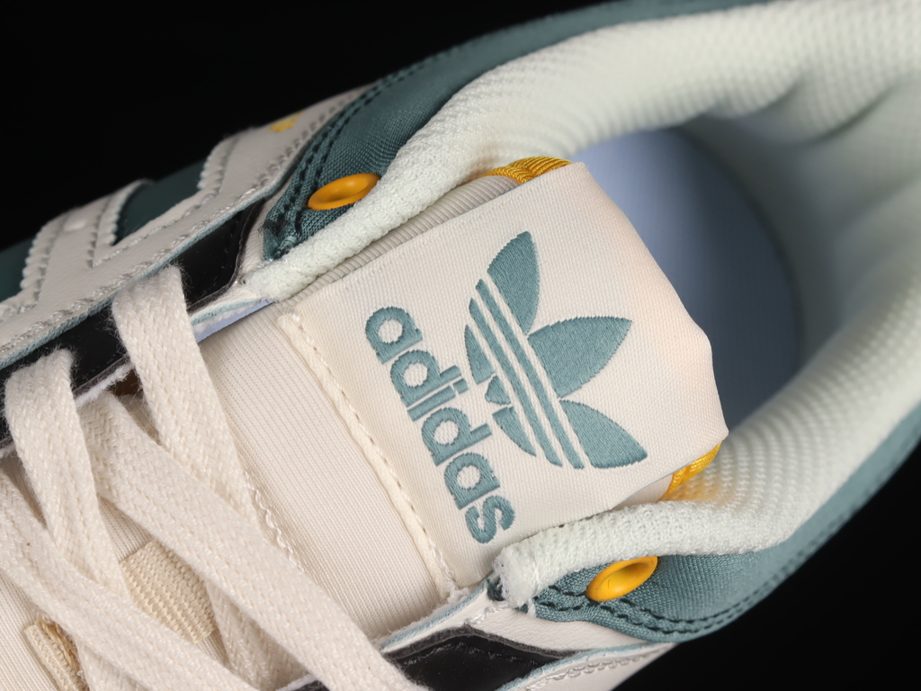 Adidas Originals Drop Step Low Chalk White Tech Emerald